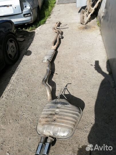 Глушитель в сборе BMW 5er E60, Двигатель N52