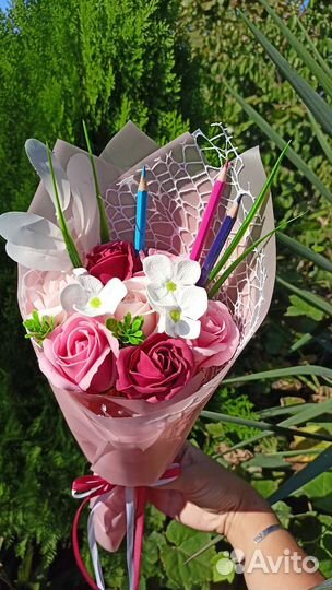 Букет из 7, 51, 101 розы к 1 сентября