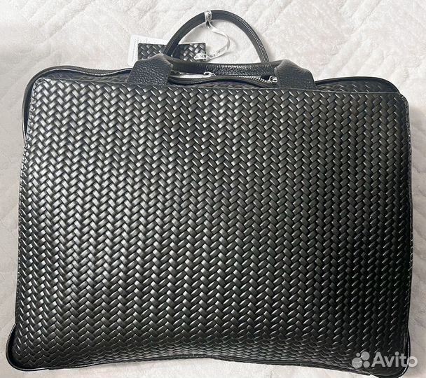 Мужской кожаный портфель Desisan