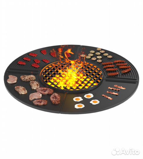 Плита чугунная Gurman D700