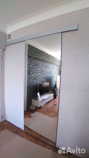 Раздвижные стеклянные двери