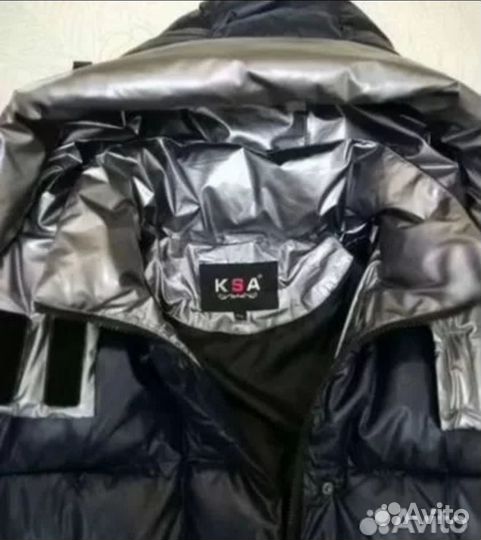 Пуховик женский длинный 48-50