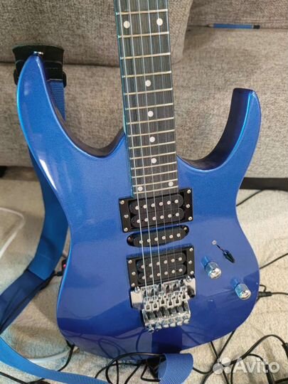 Электрогитара Smiger S-G5-BL Floyd Rose Superstrat