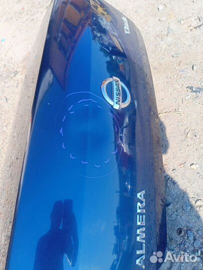 Крышка багажника на Nissan Almera Classic B10