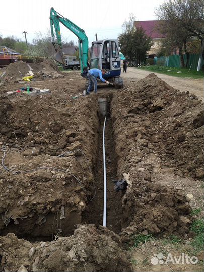 Услуги мини экскаватора