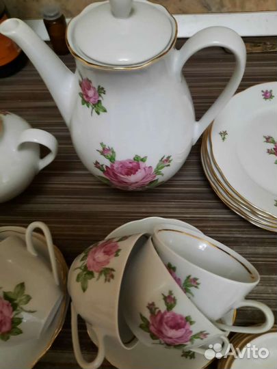 Чайный сервиз гдр кольдиц