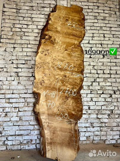 Слэбы из дерева / Каповый Тополь / Столещницы