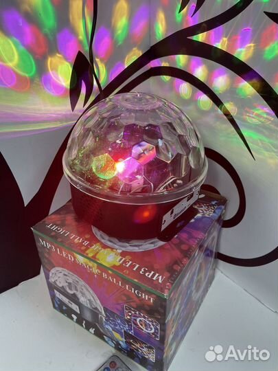 Светодиодный Диско-шар Magic Ball Light BlueTooth