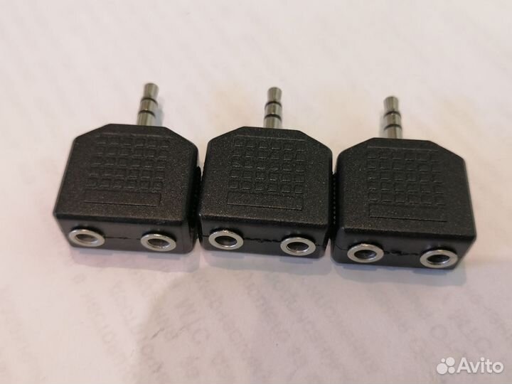 Переходник jack-2 jack