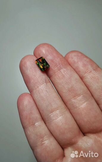 Черный эфиопский опал