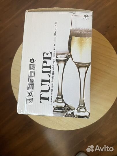 Набор бокалов новый