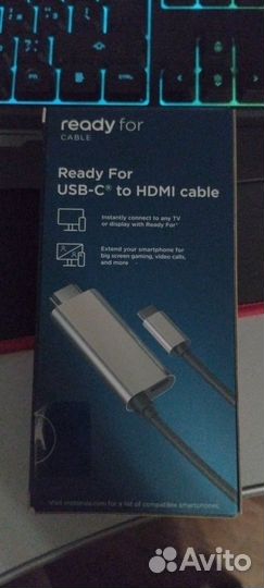 Кабель Type-C(USB-C) hdmi для компьютера/телефона