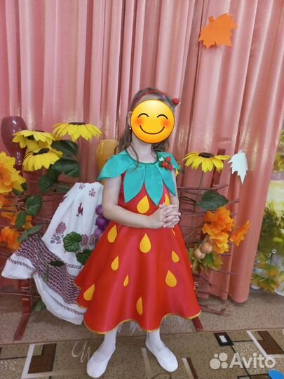 Костюм ягодки -земляника, клубника