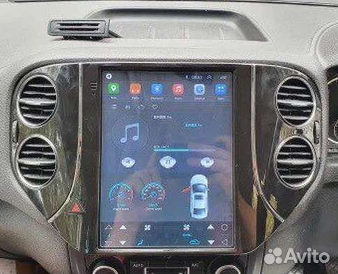 Volkswagen Tiguan Tesla магнитола Android огонь