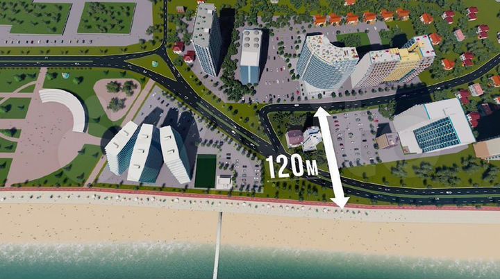 2-к. квартира, 62,7 м² (Грузия)