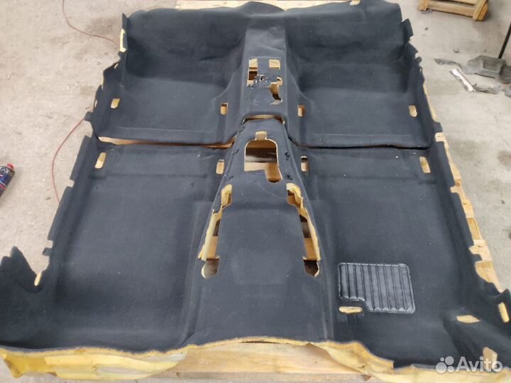 Чёрный салон BMW E39