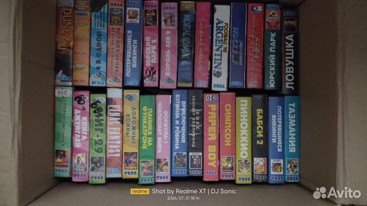 Игры картриджи sega в коллекции