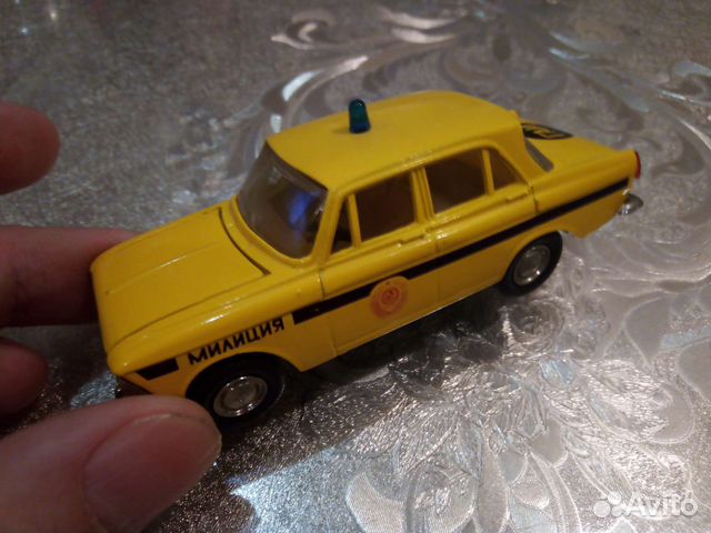 Модель СССР Москвич 412 А8 гаи милиция на обмен