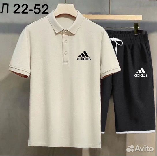 Костюм футболка шорты Adidas