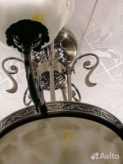 Люстра потолочная бу