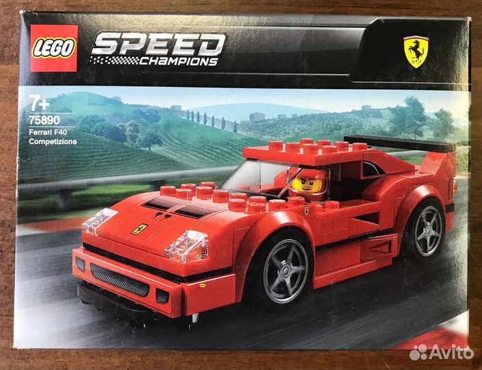 Lego Speed Champions 75890 Ferrari F40 Competizion