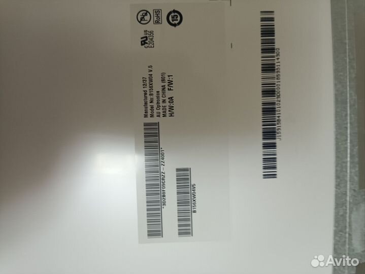 Матрица для ноутбука 15.6 40pin