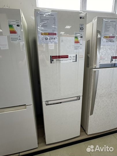 Холодильник двухкамерный LG GA-B459secl