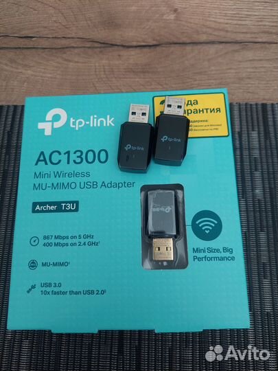 Адаптер для компьютера tp-link T3U