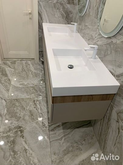 Каменая Столешница для Ванной