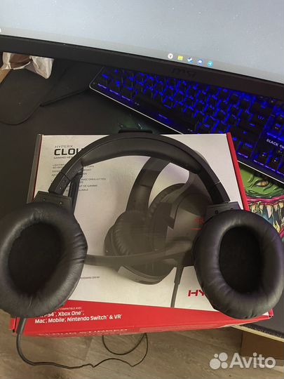 Игровые наушники hyperx cloud stinger core