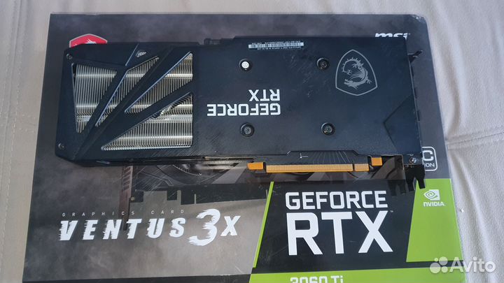 Видеокарта MSI rtx3060ti