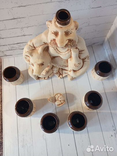 Штоф набор водочно-коньячный 