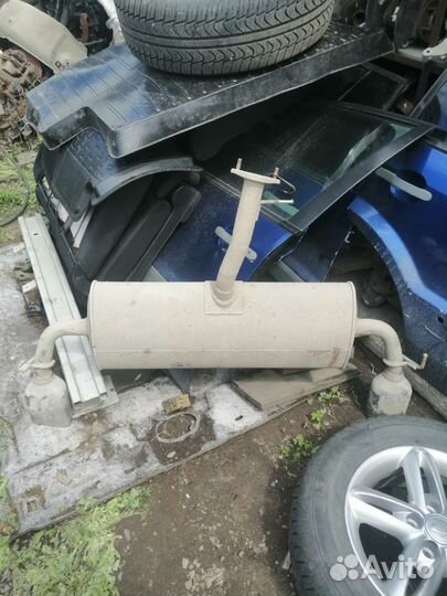 Глушитель задняя банка на ssangyong actyon New