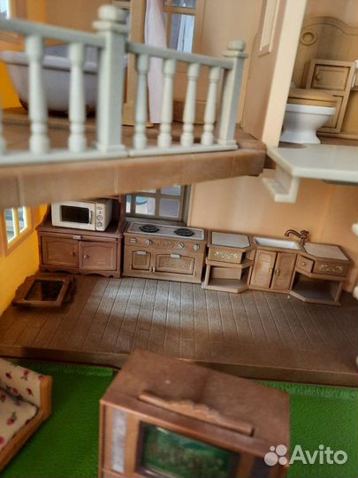 Sylvanian Families домик с мебелью