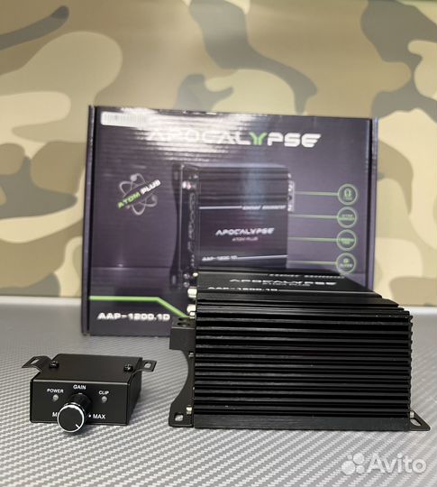 Моноблок усилитель apocalypse AAP-1200.1D atomplus