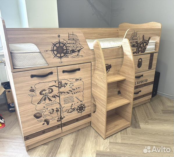 Кровать трансформер стол шкаф