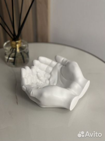 Подставка из гипса декор