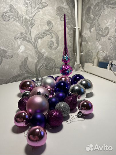 Набор елочных шаров