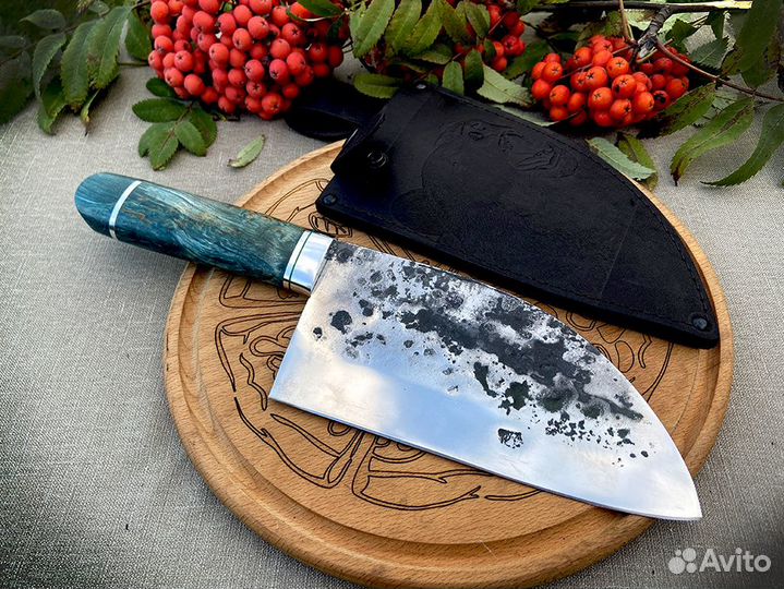 Сербский нож из кованой стали х12мф