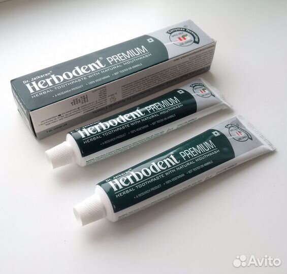 Зубная паста травяная 2 шт