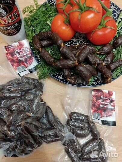 Колбаски к пиву, снэки, мясо