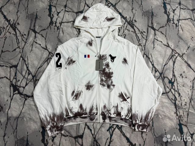 BALENCIAGA polo zip hoodie 1 Balenciaga x Polo Ralph Lauren Pink