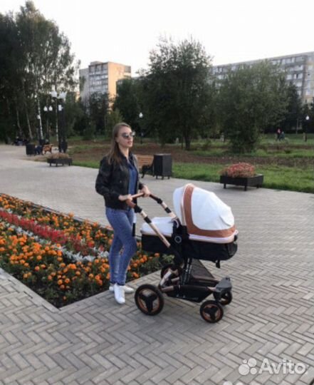 Коляска Белеко 3в1с автолюлькой