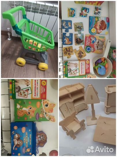 Развивающие игрушки много