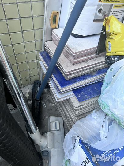 Остатки стройматериалов