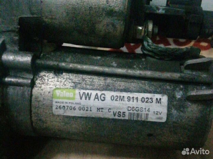 Стартер Volkswagen Golf 5, BLF