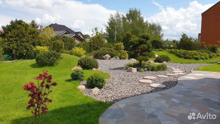 Ландшафтный дизайн, озеленение