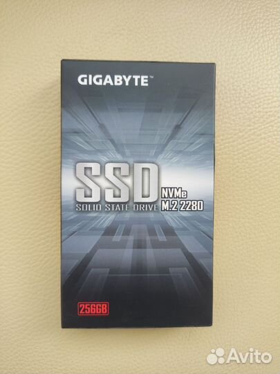 Gigabyte SSD NVMe m2-256gb новый торг