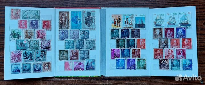 Альбом с марками Испании