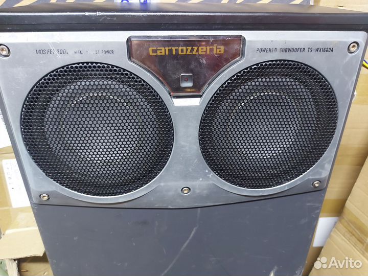 Сабвуфер Pioneer carrozzeria ts-wx1600a